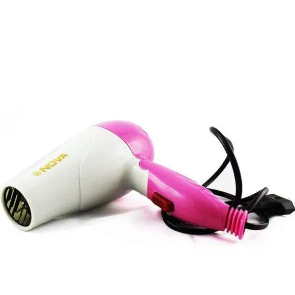 Nova 1000W Foldable Hair Dryer Pink