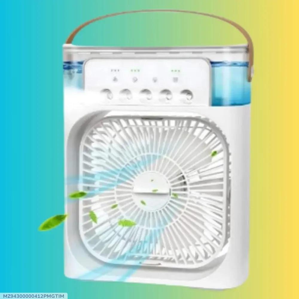 Mini Air Cooler Portable White ABS Lightweight